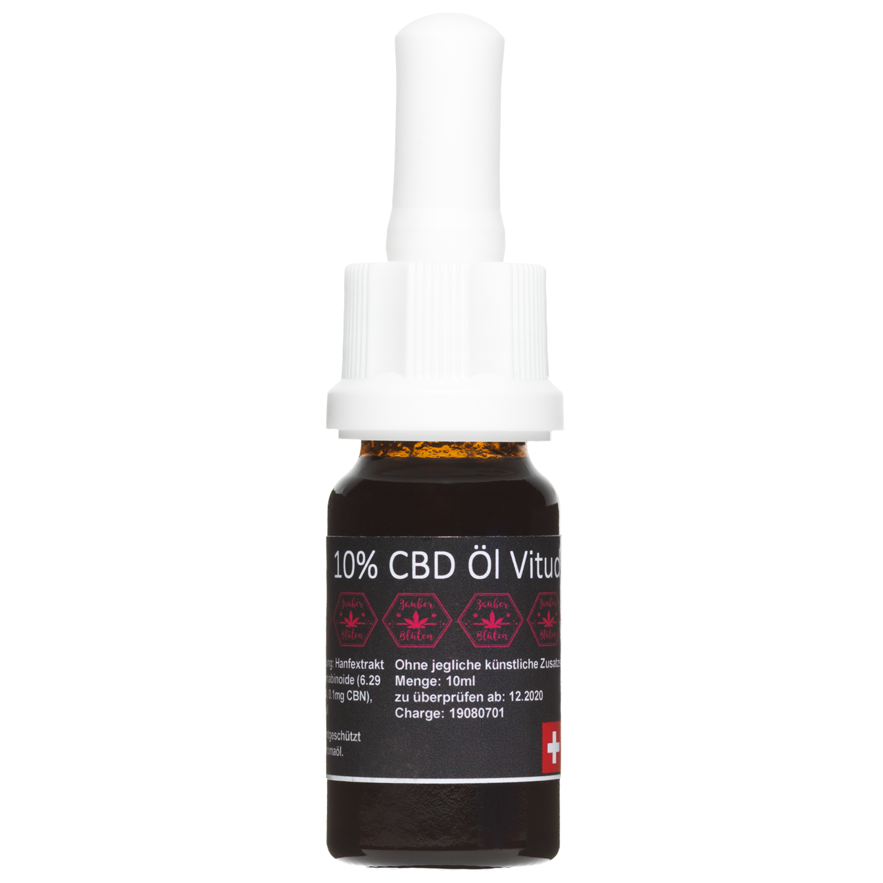 CBD Mund Oel 10 Prozent Vitudurum