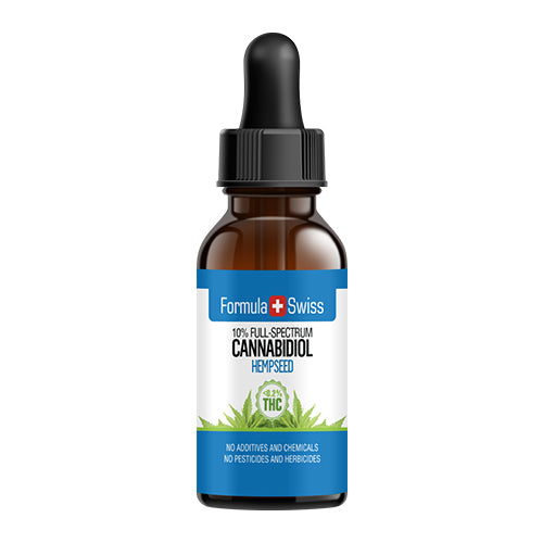 CBD Öl 10% mit Hanfsamenöl