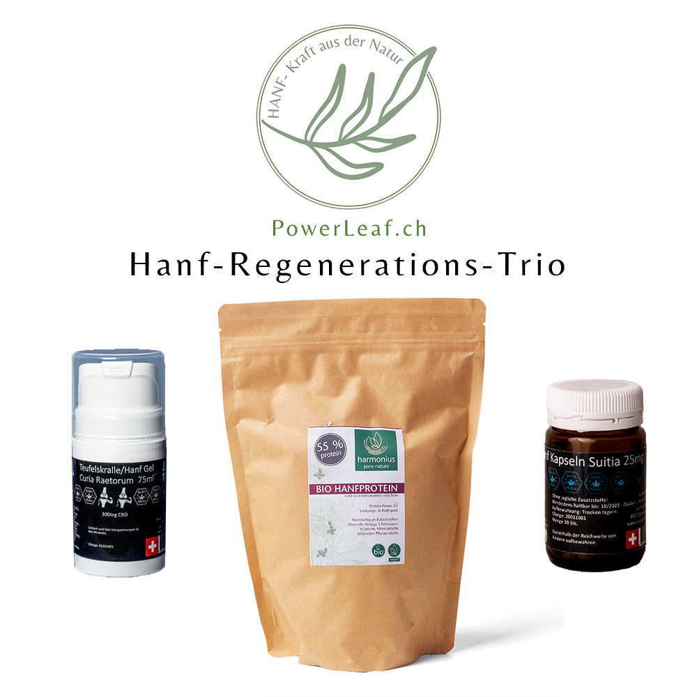 Hanf-Regenerations-Trio by PowerLeaf.ch