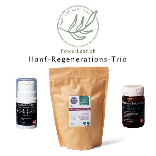 Hanf-Regenerations-Trio by PowerLeaf.ch