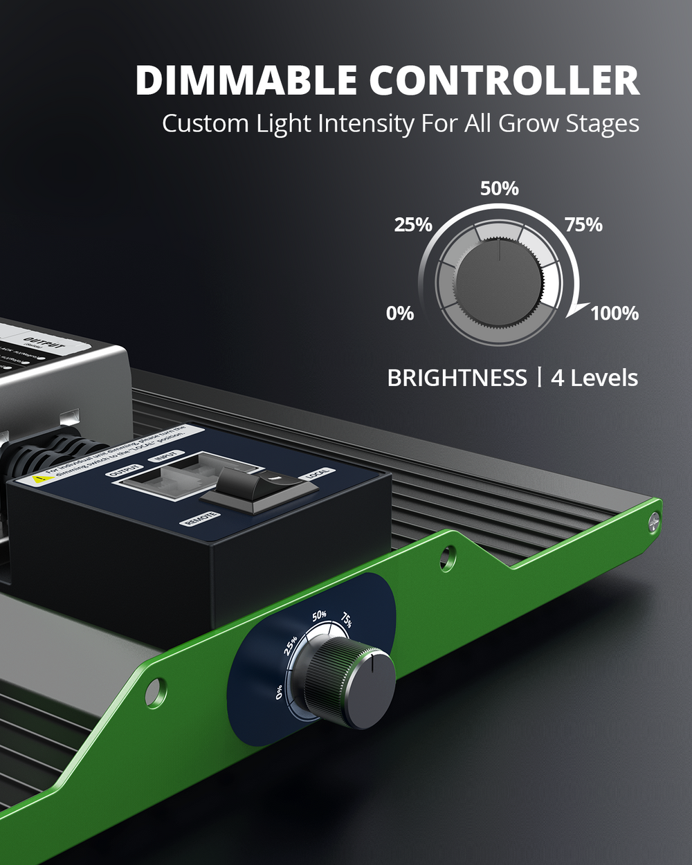 ViparSpectra LED P1000 100W LED dimmbar