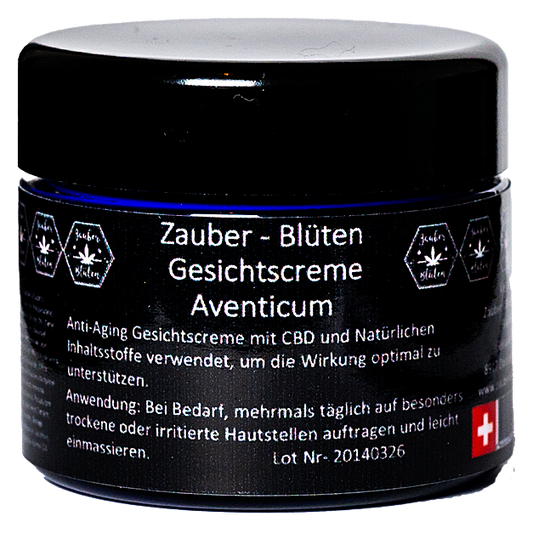 Zauberblüten CBD Gesichtscreme Aventicum