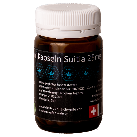 CBD Hanf Kapseln Suitia 25mg