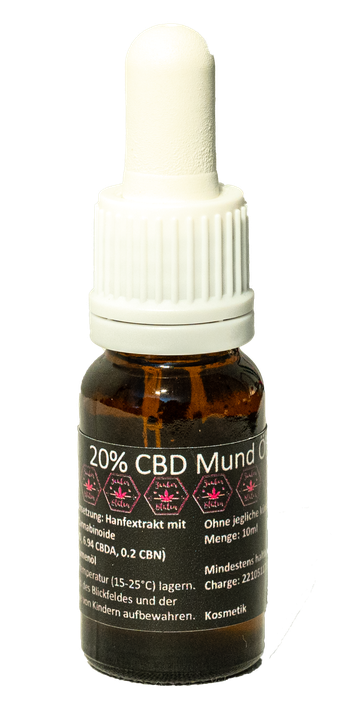 CBD Mund Öl Vitudurum 20%